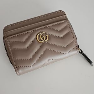 Gucci GG Marmont Ziparound Wallet/ Card Case